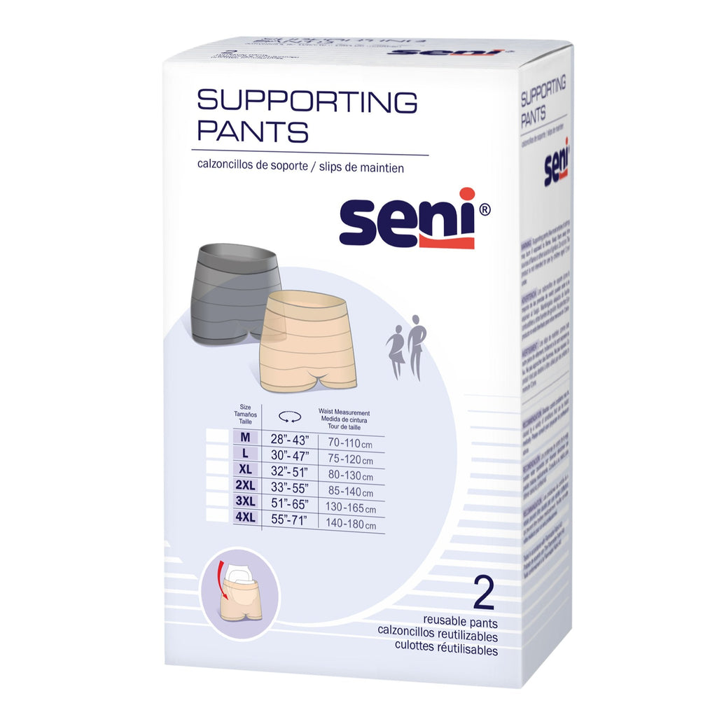 Seni® Pull On Boxer Style Knit Pant, 4X-Large, Unisex S-4X02-US1