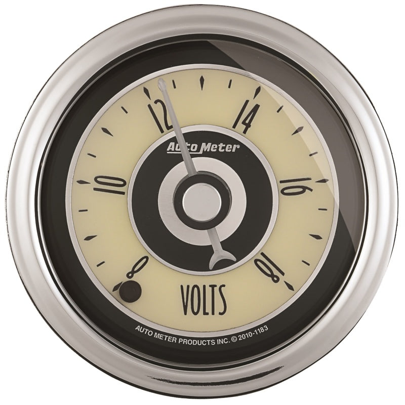 AutoMeter Gauge Voltmeter 2-1/16in. 18V Digital Stepper Motor Cruiser Ad 1182