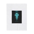 Bioluminescent Jellyfish Blanket | Neon Deep Sea Aesthetic