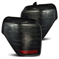 AlphaRex 10-21 Toyota 4Runner LUXX LED Taillights Alpha Blk w/Activ Light/Seq Signal 690030 *Discontinued