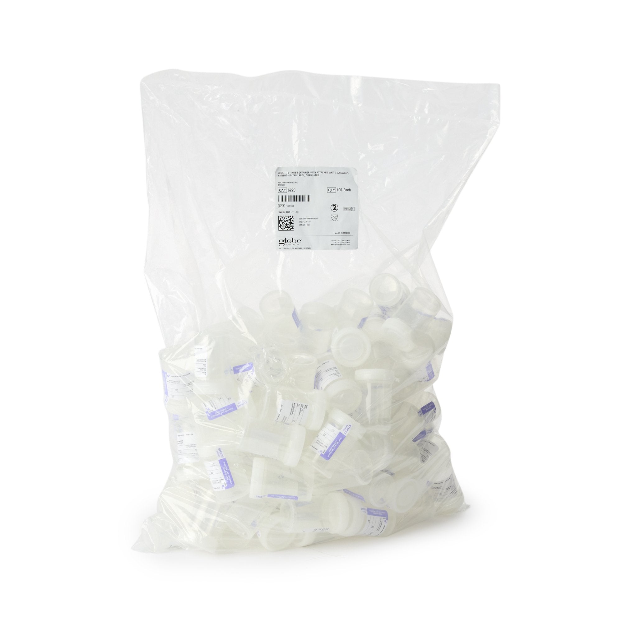 Tite-Rite™ Urine Specimen Container, 90 mL 6220