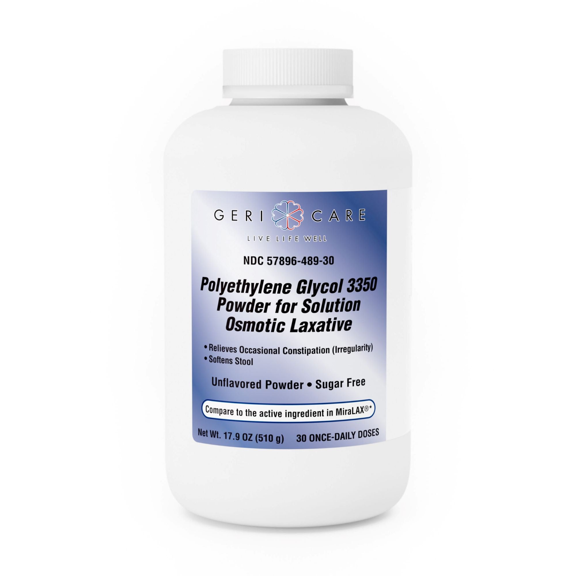 Geri-Care® Polyethylene Glycol 3350 Laxative 489-30-GCP