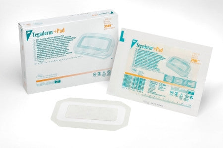 3M™ Tegaderm™ +Pad Film Dressing with Non-Adherent Pad