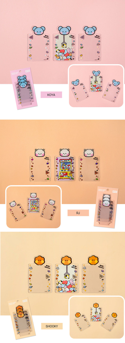 BTS x BT21 Minini Photo Card Cover Set