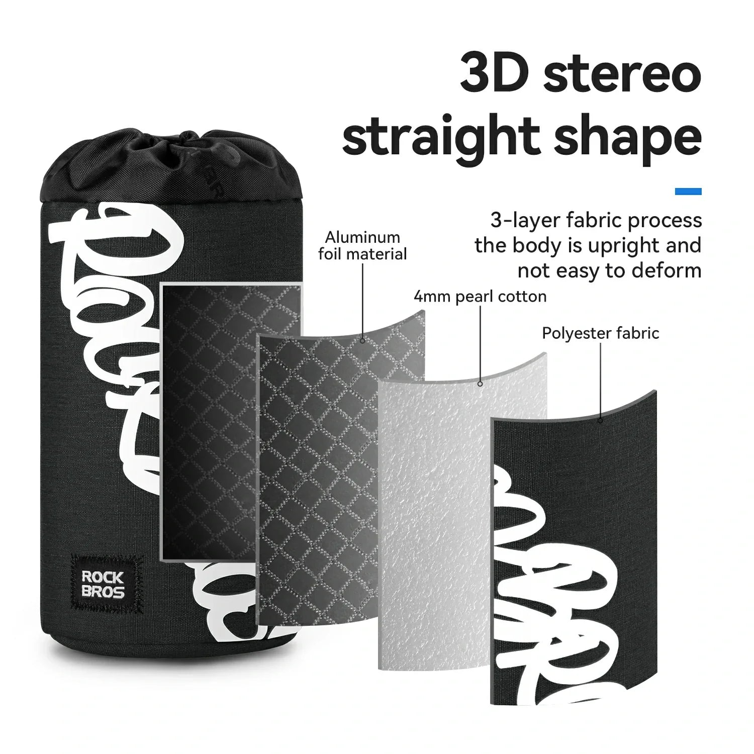 ROCKBROS FlashRide Sketch Bike Water Bottle Bag