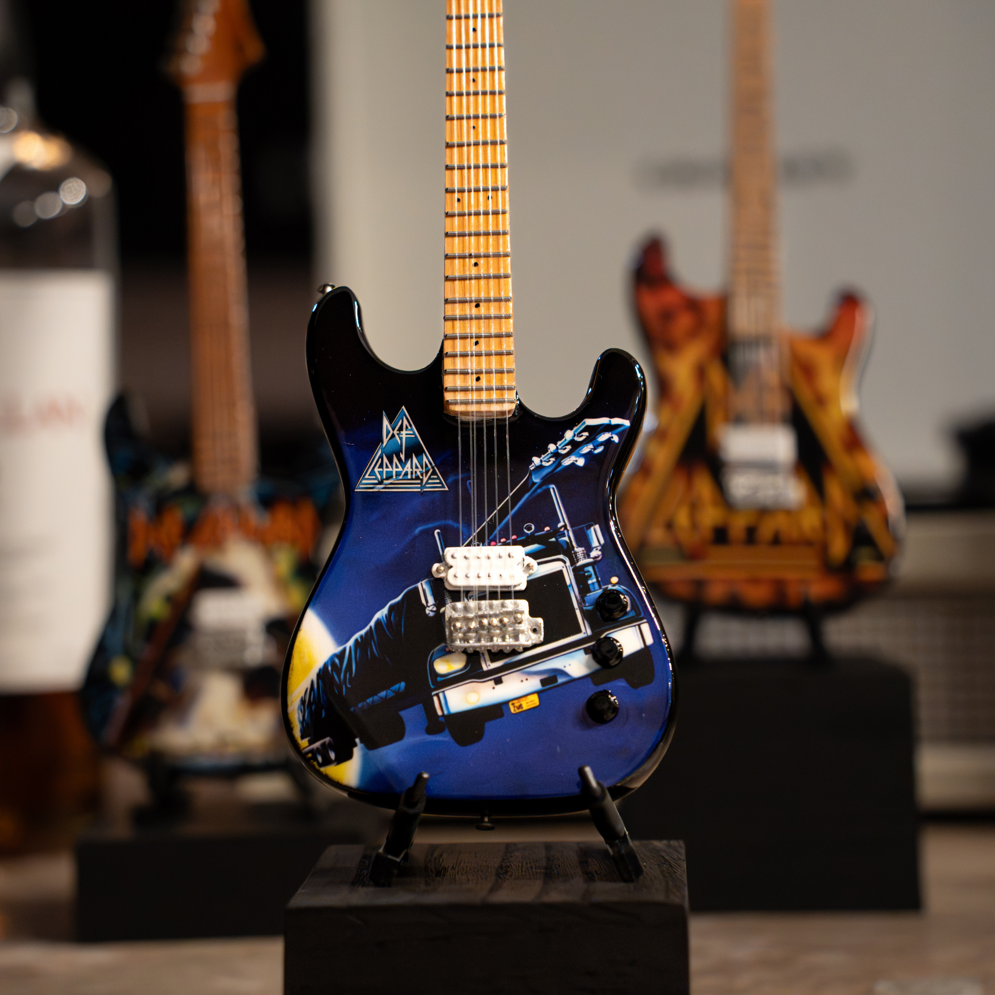 Def Leppard’s “On Through the Night” Miniature Guitar