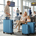 3-Piece Hardside Luggage Set (20/24/28 Inch) Lightweight with 3-Digital Lock