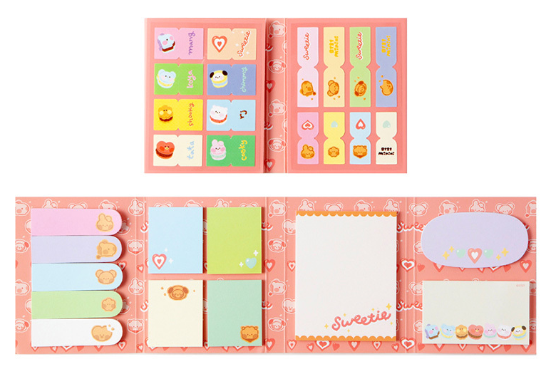BTS x BT21 Minini Sweetie Sticky Note