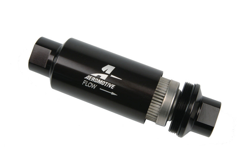 Aeromotive 100 Micron, ORB-10 Black Fuel Filter