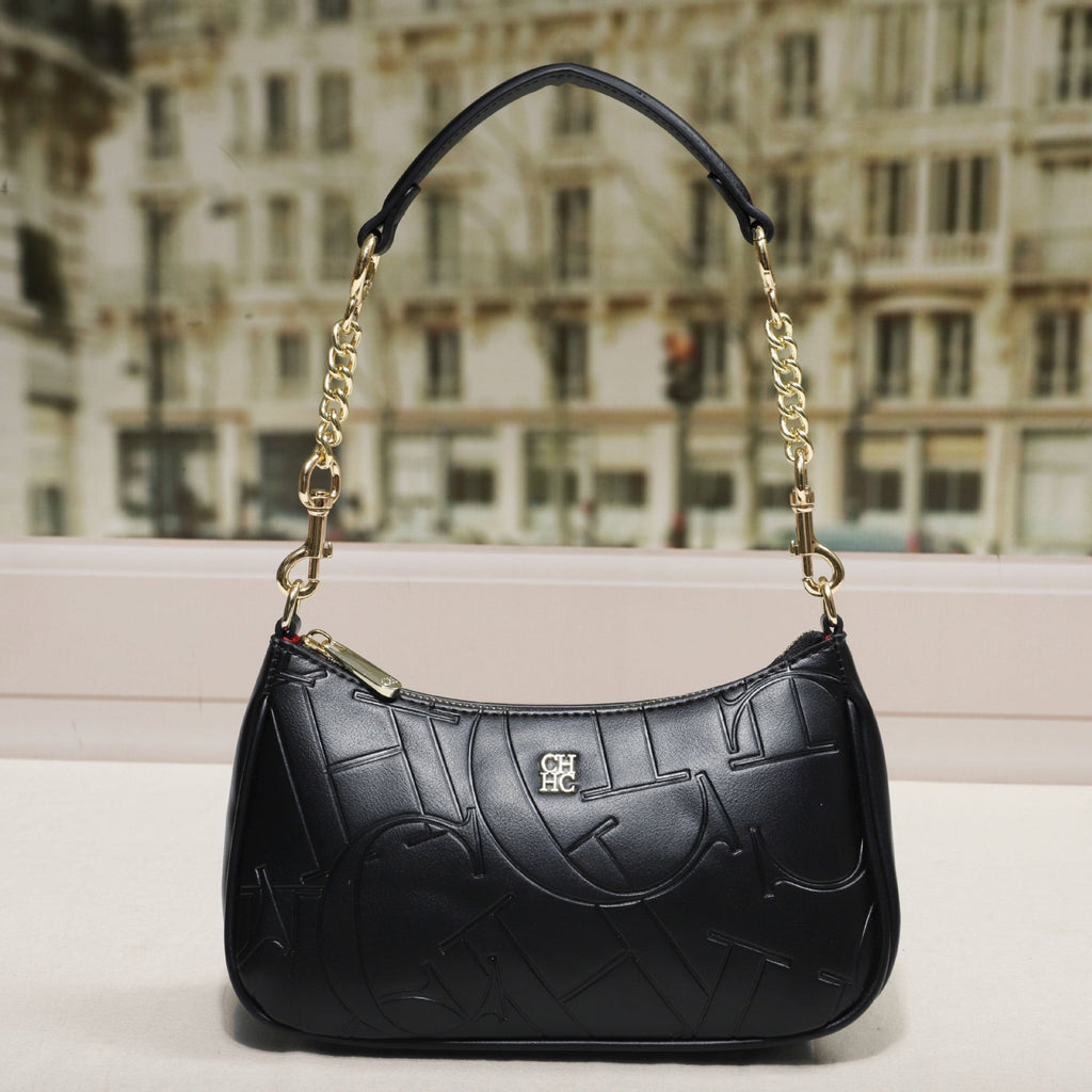 Embossed Letter Underarm Shoulder Crossbody Fashionable Trendy Womens Bag For Stylish Outfits