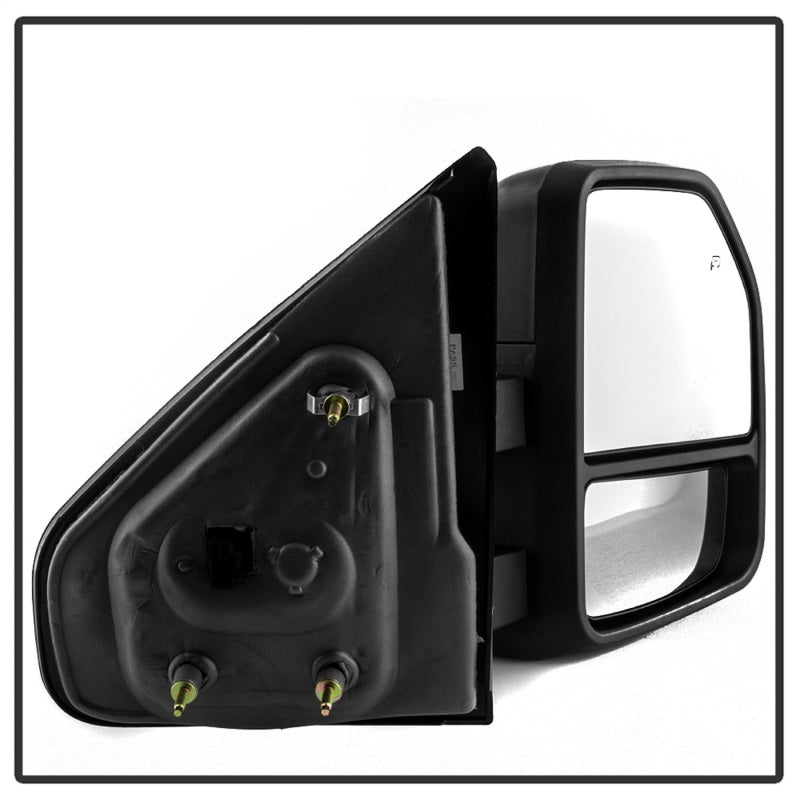 SPYDER xTune 04-14 Ford F-150 Heated LED Telescoping Mirrors - Smoke (Pair) (MIR-FF15009S-G4-PWH-SM-SET) 9943089