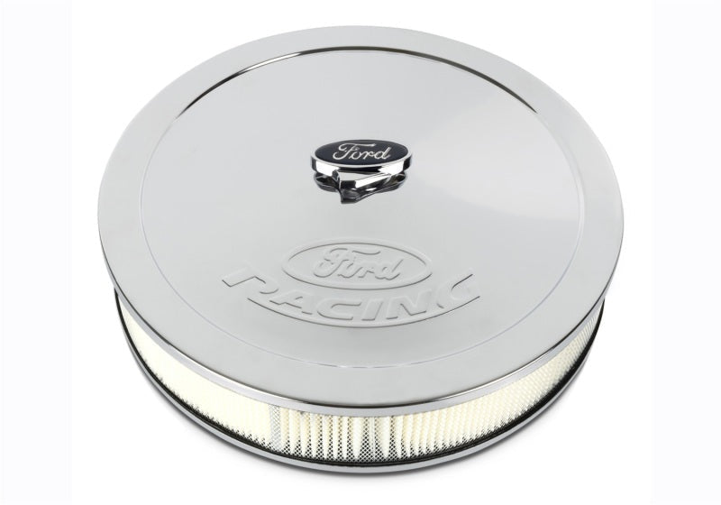 Ford 13in Dia Air Cleaner Kit Chrome FRD302-350