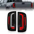 ANZO 15-21 GMC Canyon LED Taillights w/ Light Bar Black Housing Clear Lens 311405