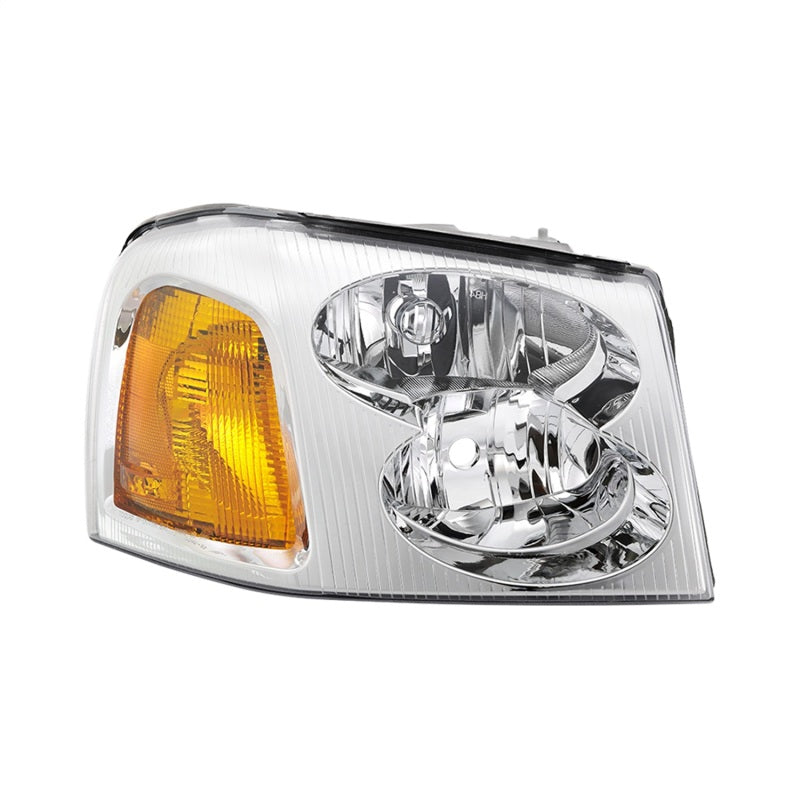 SPYDER xTune 02-09 GMC Envoy Passenger Side Headlight - OEM Right (HD-JH-GEN02-OE-R) 9042683