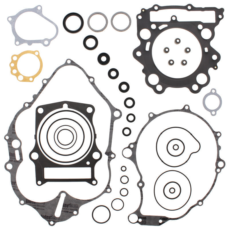 QuadBoss, QuadBoss Complete Gasket Set with Oil Seals for Yamaha YFM660R Raptor (2001-2005)