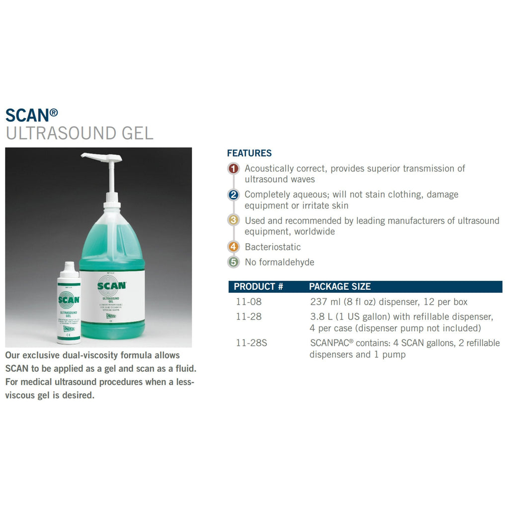 Scan® Ultrasound Gel 11-28