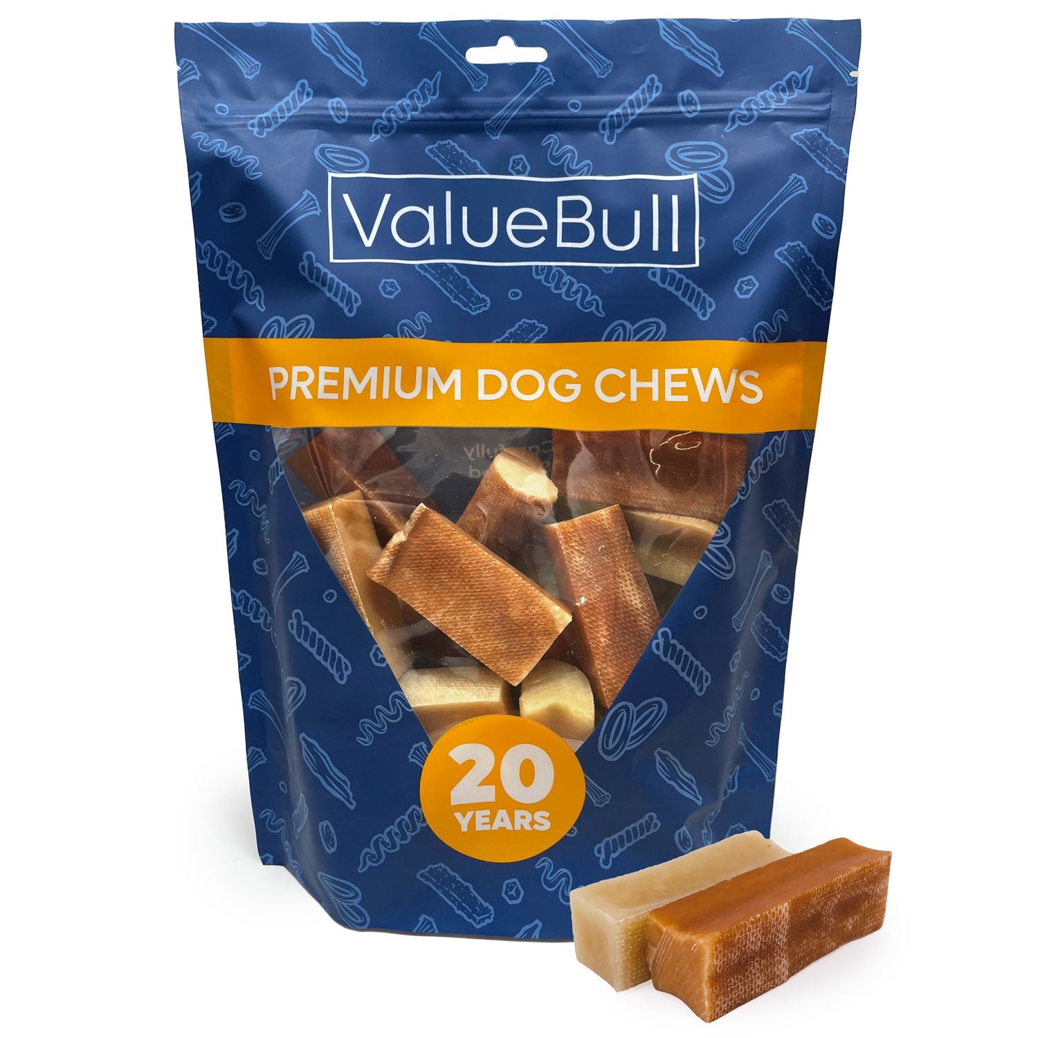 ValueBull Himalayan Yak Cheese Dog Chews, Small, 2 Pound