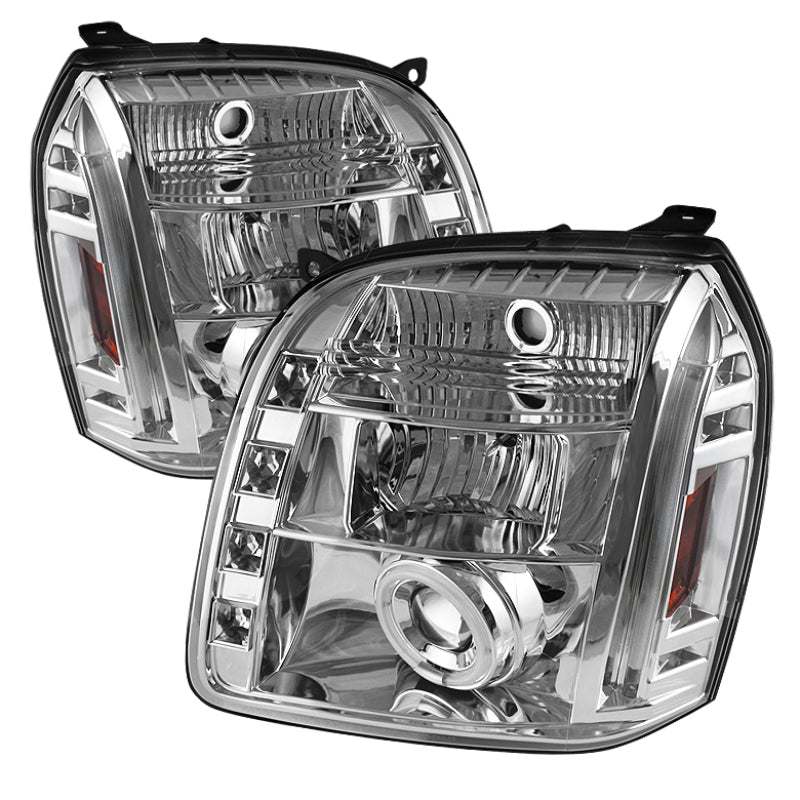 SPYDER GMC Yukon 07-14/GMC Yukon Denali 07-14 Projector CCFL Halo LED Chrm PRO-YD-GY07-CCFL-C 5038319