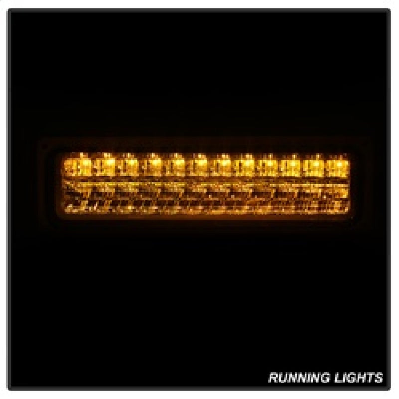 SPYDER Xtune 92-94 Blazer Full Size Corner/LED Bumper Headlights Chrome HD-JH-CCK88-LED-AM-C-SET 5069559