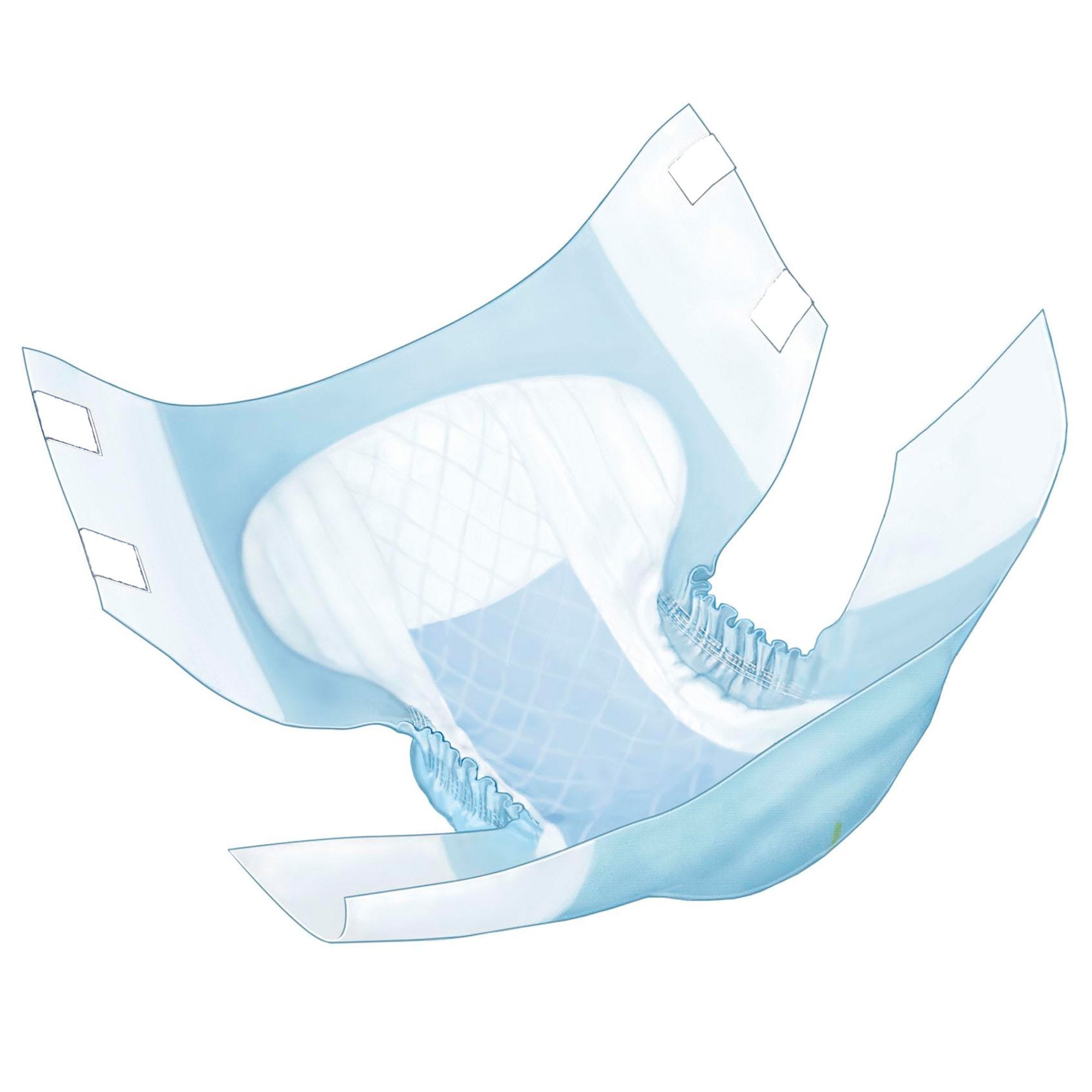 Wings™ Overnight Absorbency Incontinence Brief, Large 67034