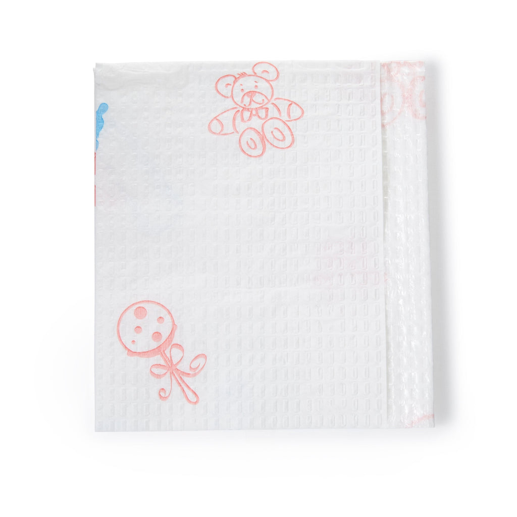 Tidi® Smooth Scale Liner Paper, 13 x 22 Inch, Print (Pins, Bottles & Carriages) 981222