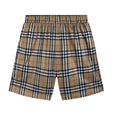 Burberry Men's Striped Cotton Knit Basketball Shorts 'Beige'