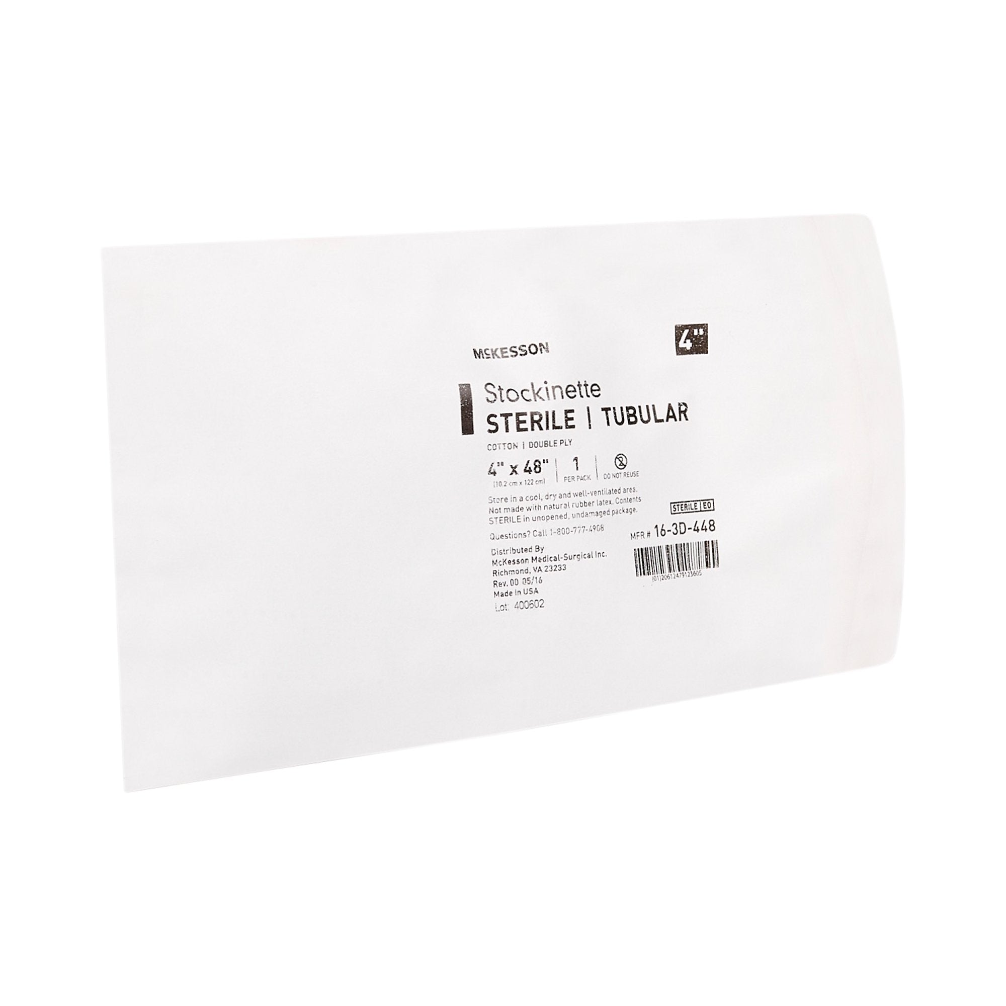 McKesson Beige Cotton Tubular Stockinette, 4 x 48 Inch 16-3D-448