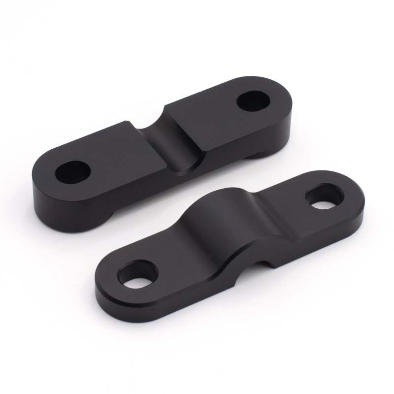 BLOX Racing 2-Pc Solid Shifter Bushing Kit Rear - Civic Integra - Black BXAC-00321-BK