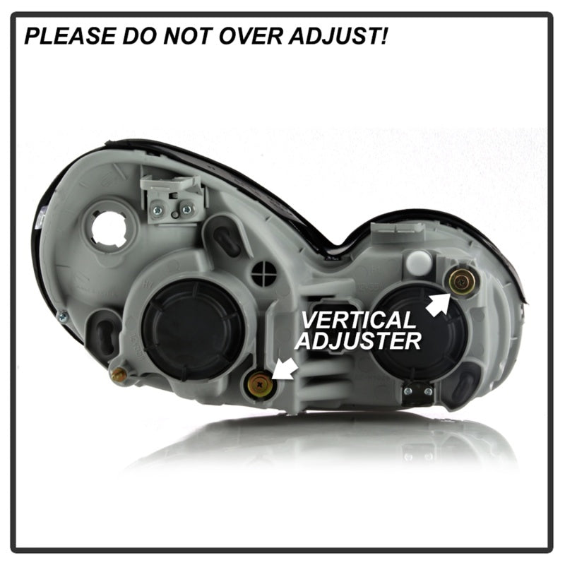 SPYDER xTune 02-05 Hyundai Sonata OEM Style Headlights - Chrome (HD-JH-HYSON02-C) 9042744