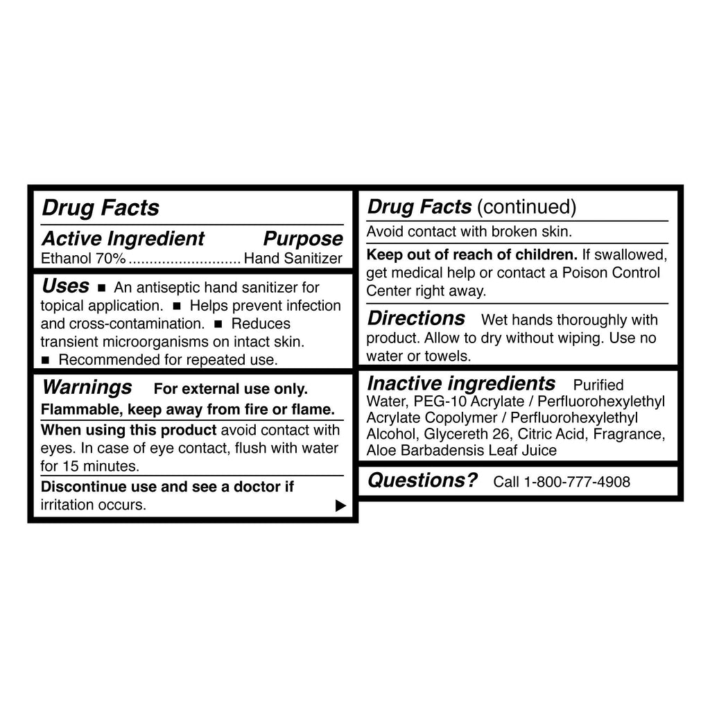 McKesson Foaming Hand Sanitizer with Aloe, 8.5 oz. Pump Bottle 53-29033-8.5