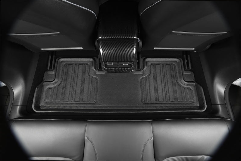 3D MAXpider 17-21 Tesla Model X Folding 7-Seat Elitect 1st 2nd 3rd Row - Floor Mat Set (Black) E1TL00501809