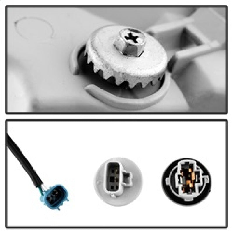 SPYDER Xtune Toyota Tundra Double Cab 05-06 OEM Style Headlights & Corner Lights Black HD-JH-TTUN05-AM-BK 9034336