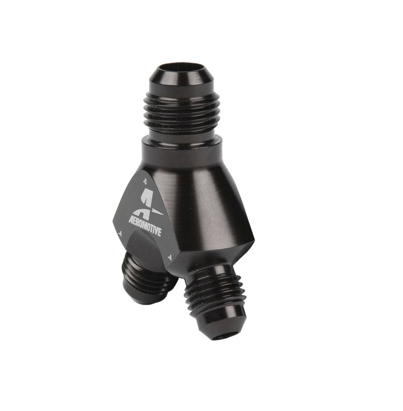 Aeromotive Y-Block, -06 to (2)-04