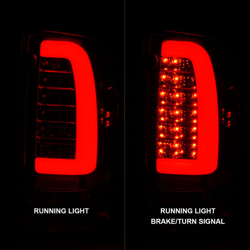 ANZO 1995-2004 Toyota Tacoma LED Taillights Chrome Housing Clear Lens (Pair) 311355