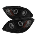 SPYDER Chevy Cobalt 05-10 Projector Headlights CCFL Halo LED Blk Smke PRO-YD-CCOB05-CCFL-BSM 5078698