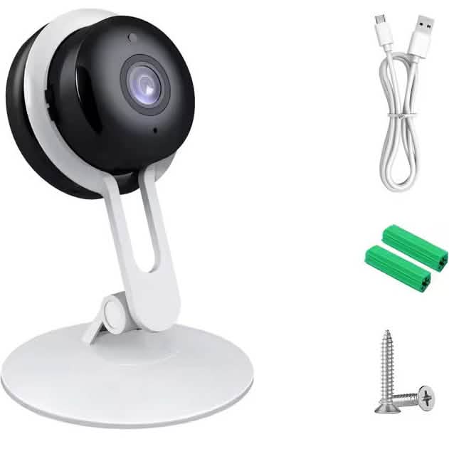 3MP Wireless Smart AI Home Security Camera – Two - Way Audio, Motion Detection, Night Vision - PhishStones Products
