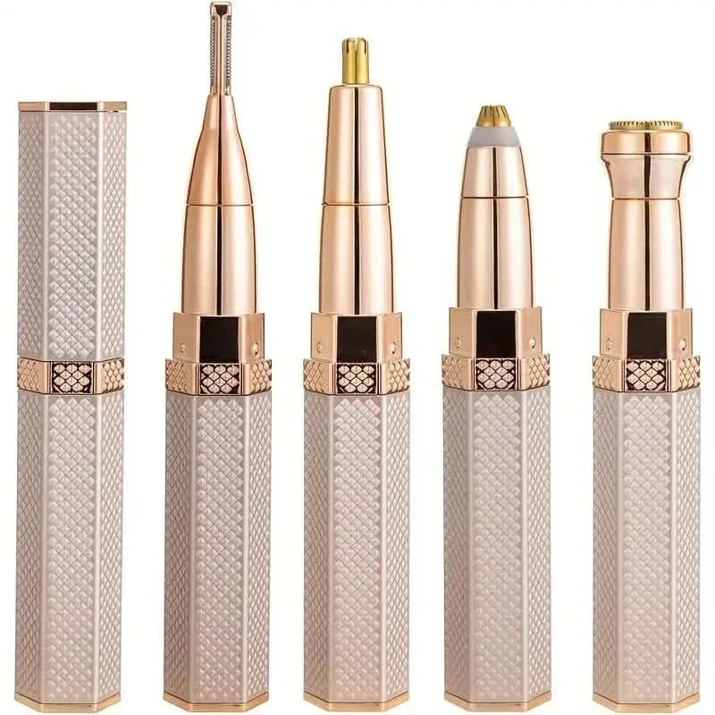 4-in-1 Facial Electric Shaver for Women