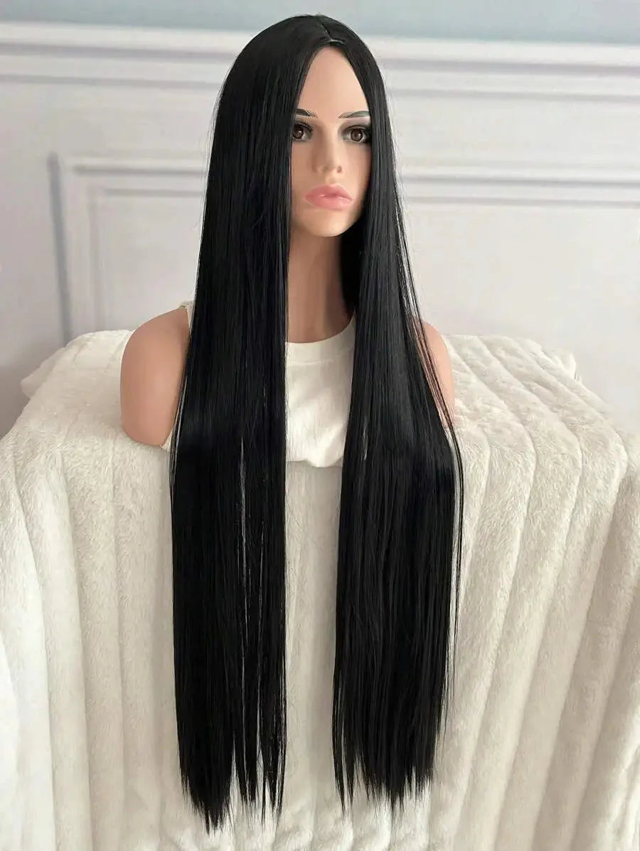 40-Inches synthetic wig.