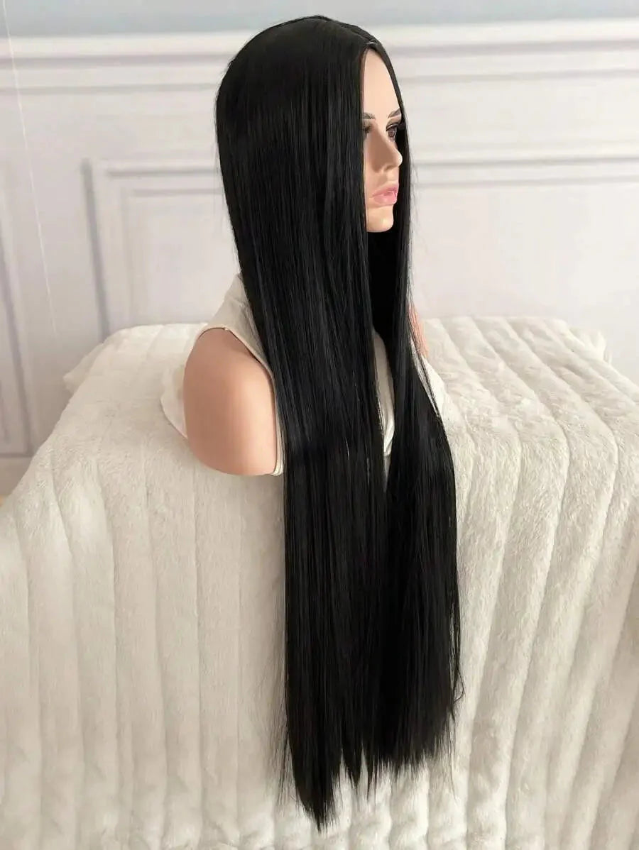 40-Inches synthetic wig.