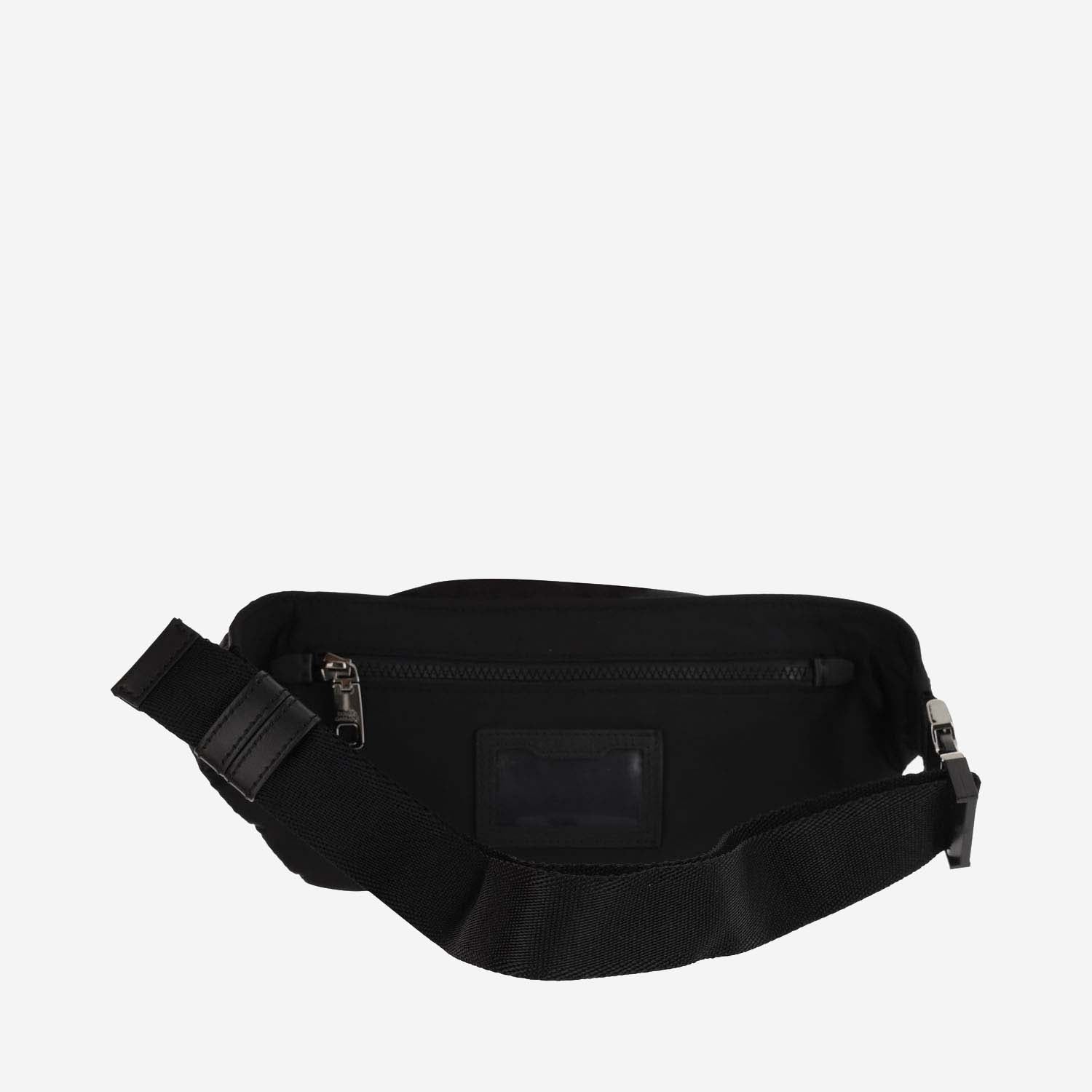 Dolce & Gabbana Small Nylon Pouch With Rubberized Logo