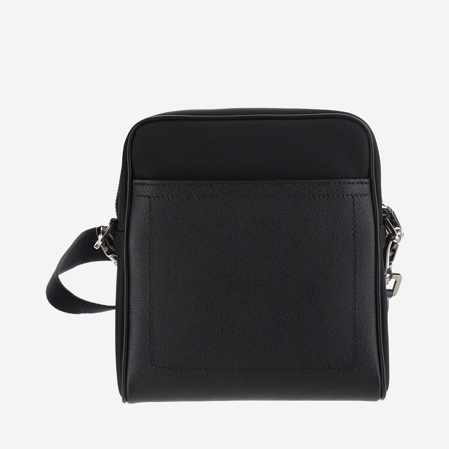 Dolce & Gabbana Garnet Calfskin And Nylon Shoulder Bag