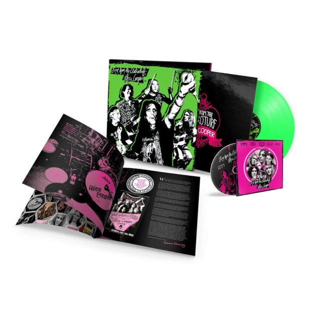 Alice Cooper - Live From The Astroturf (Glow-In-The-Dark LP Vinyl/DVD) & Live From The Astroturf (Apricoot LP Vinyl/DVD) & Billion Dollar Babies (50Th Anniversary/Deluxe/3LP) & Killer (Expanded & Remastered/3LP)