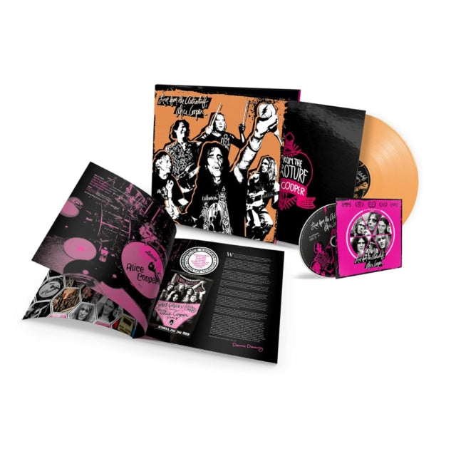 Alice Cooper - Live From The Astroturf (Glow-In-The-Dark LP Vinyl/DVD) & Live From The Astroturf (Apricoot LP Vinyl/DVD) & Billion Dollar Babies (50Th Anniversary/Deluxe/3LP) & Killer (Expanded & Remastered/3LP)