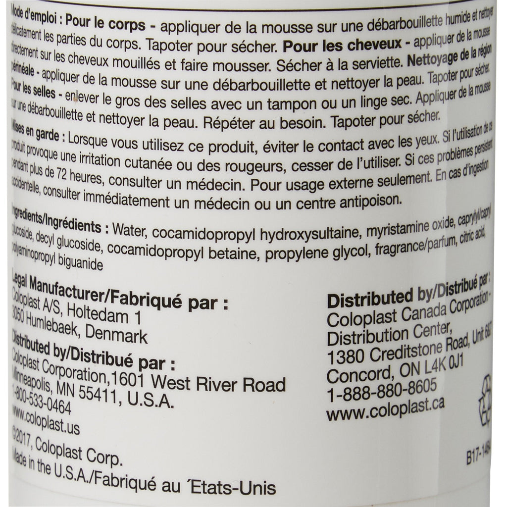 Bedside-Care® Foam Cleanser, Scented, Shampoo and Body Wash, 8.1-ounce bottle COI67145