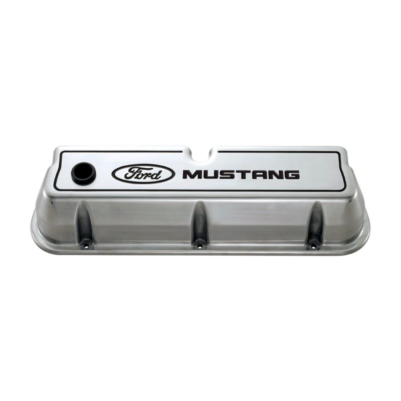 Ford Die Cast Alm Valve Cover Set w/Mustang Logo FRD302-030