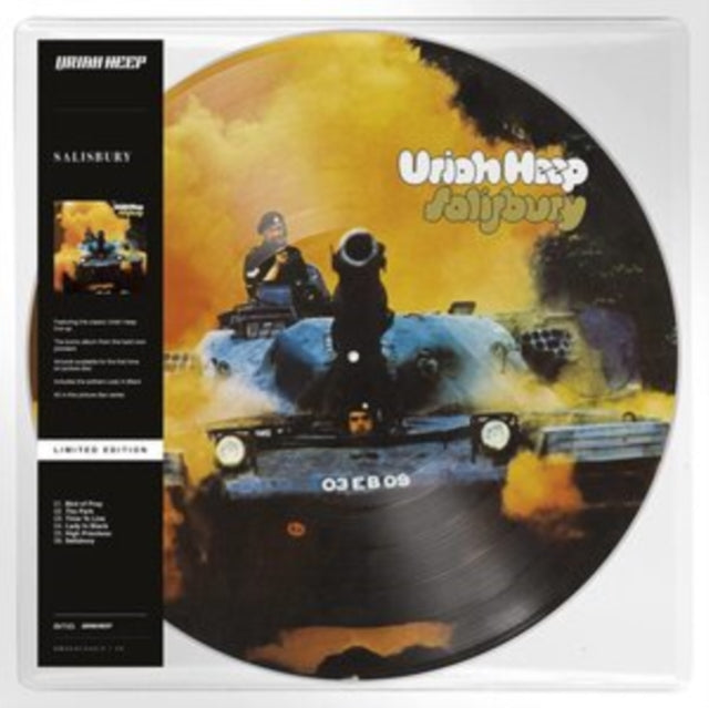 Uriah Heep - Salisbury (Picture Disc) & Look At Yourself & Magician's Birthday - LP Vinyl Bundle