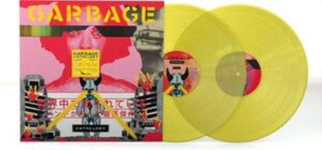 Garbage - Bleed Like Me (Expanded Edition) (2LP) & Anthology (2LP/Transparent Yellow Vinyl)