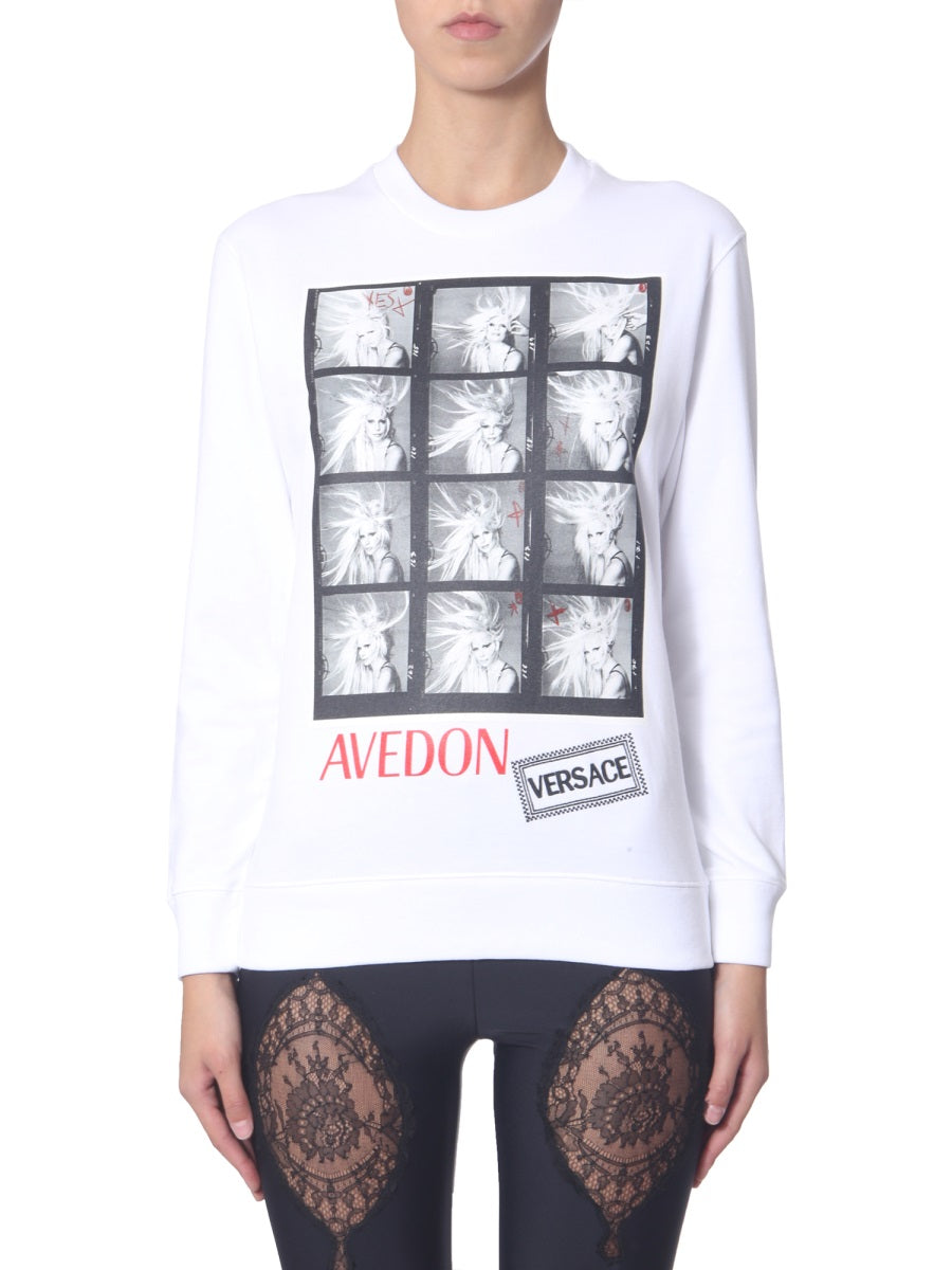 Versace Women Crew Neck Sweatshirt