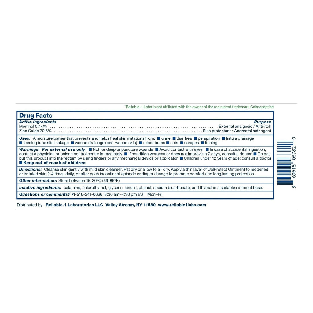 Skin Protectant CalProtect® 4 oz. Tube Scented Ointment 69618006782