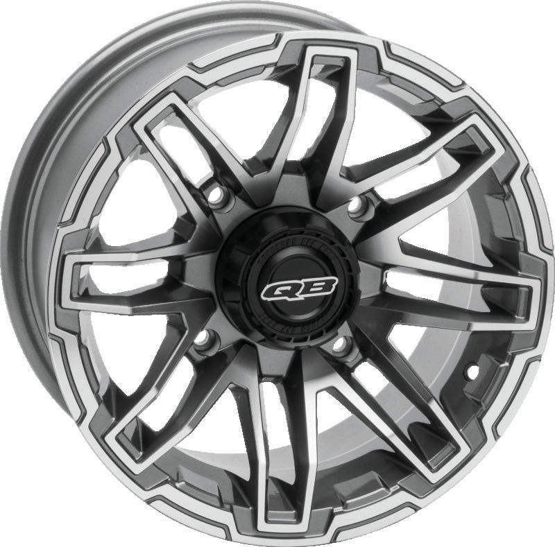 QuadBoss, QuadBoss Stryker 14x7 Aluminum Wheel (Part Number 608468) for Powersports Vehicles